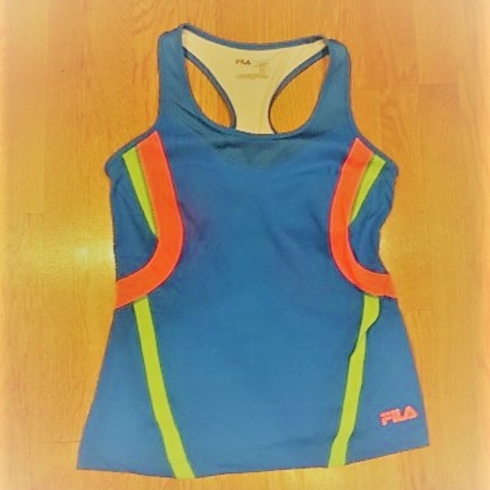 FILA Sports Performance Racerback Size M Top